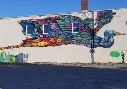 Local Mural: Bird of Hope