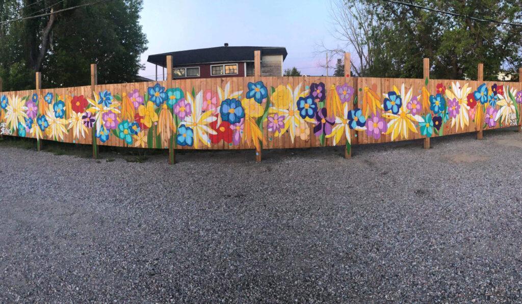 Local Mural: Mama Wolf's Garden