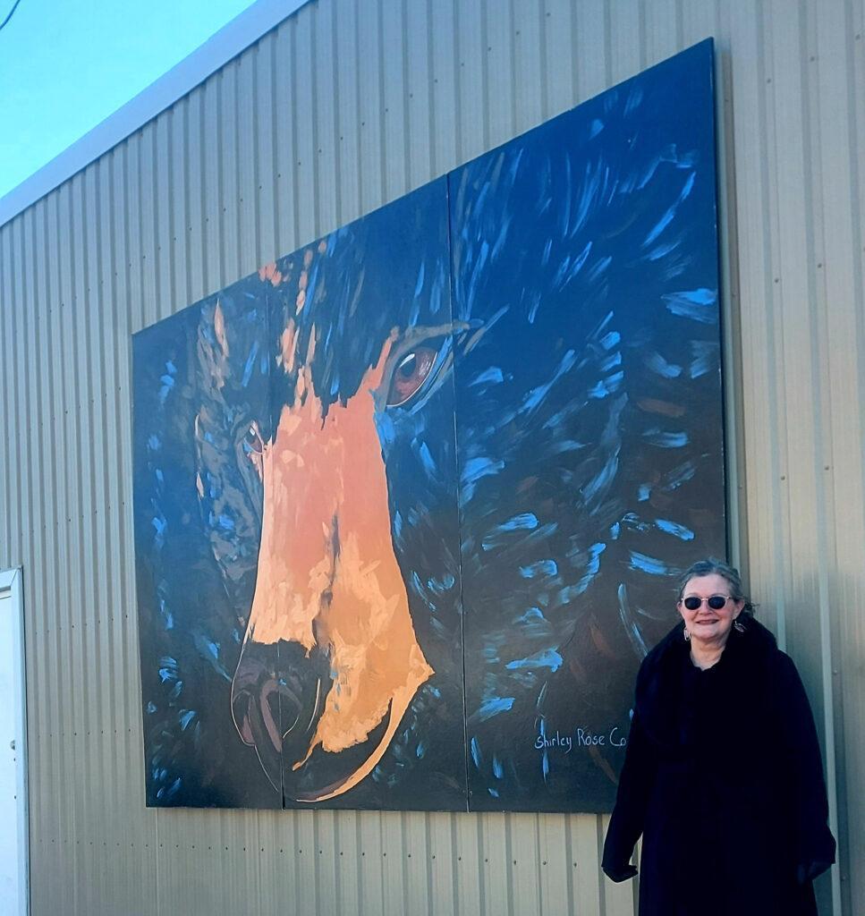 Local Mural: Martin the Friendly Bear