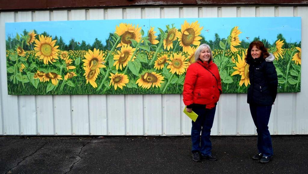 Local Mural: Sunflowers