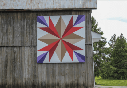 Barn quilt art