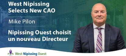 West Nipissing Selects New CAO - Photo of Mike Pilon